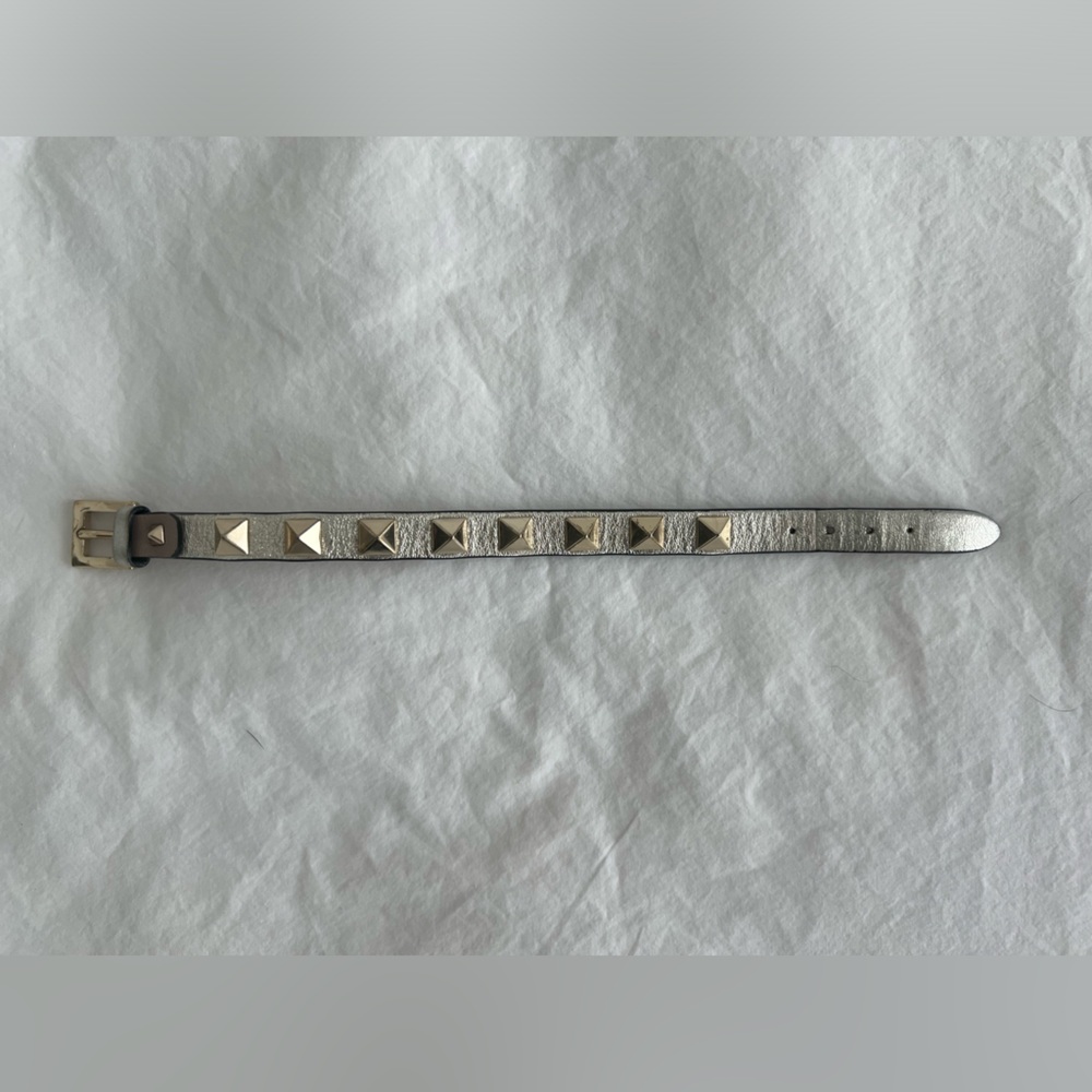 Valentino Rockstud Silver Bracelet